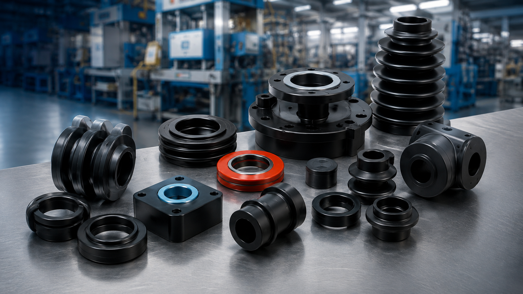 Precision Rubber Components Manufacturing