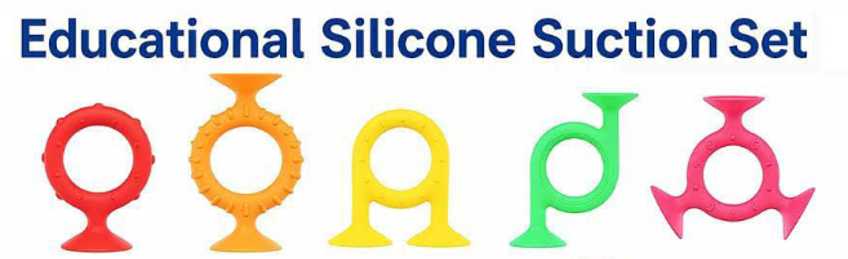 Educational Silicone Suction Set